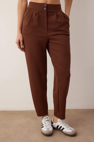 Calças - Castanho
