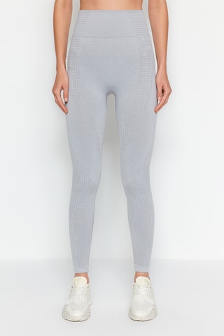 Calças - Cinzento-claro