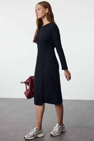 Vestido - Azul-marinho