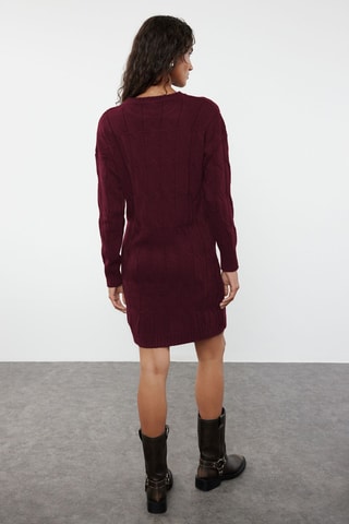 Robe pull - Bordeaux