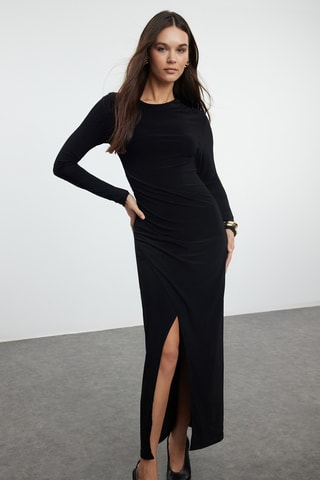 Vestido comprido - Preto