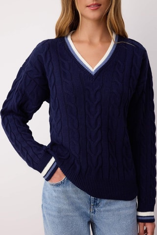 Camisola - Azul-marinho