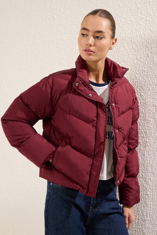 Blusão regular - Bordô