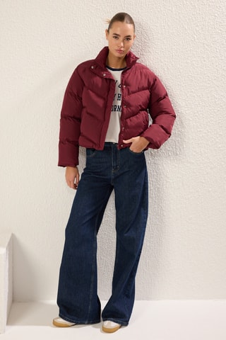 Blusão regular - Bordô