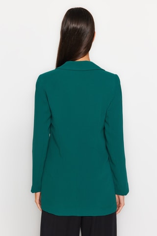 Blazer oversize - Verde-esmeralda