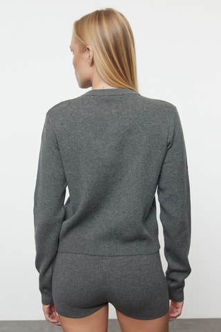 Casaco de malha e calções - Antracite