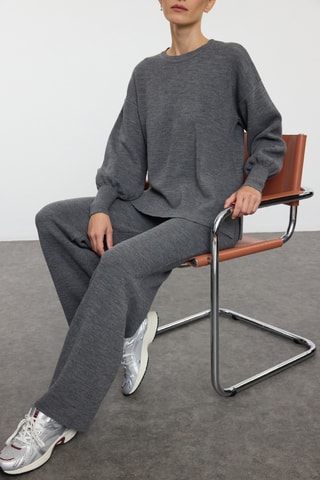 Camisola e calças - Antracite