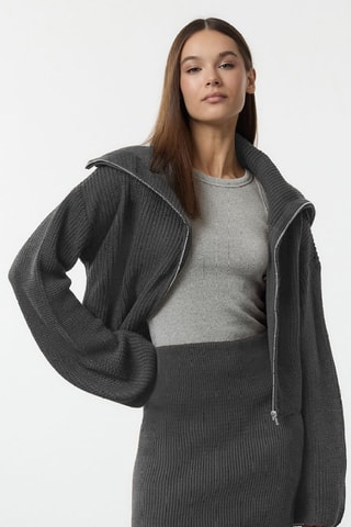 Camisola e saia - Antracite