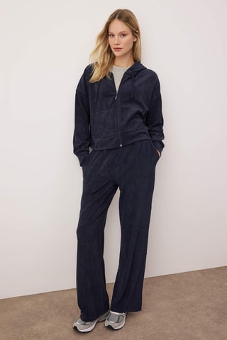 Casaco e calças de treino - Azul-marinho