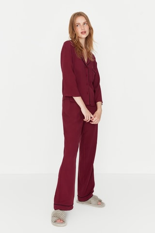 Pijama - Bordô