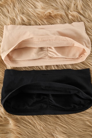 2 fitas - Preto e bege