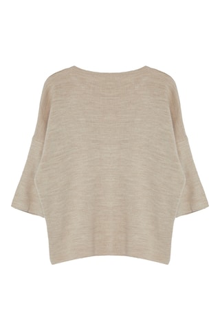 Camisola regular - Bege