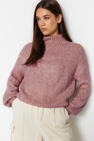 Camisola regular - Rosa