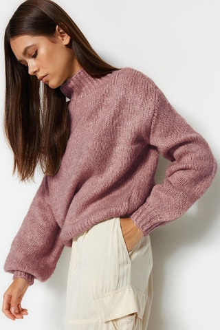 Camisola regular - Rosa