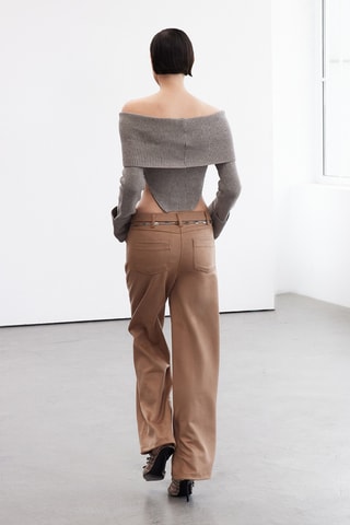 Camisola regular - Cinzento