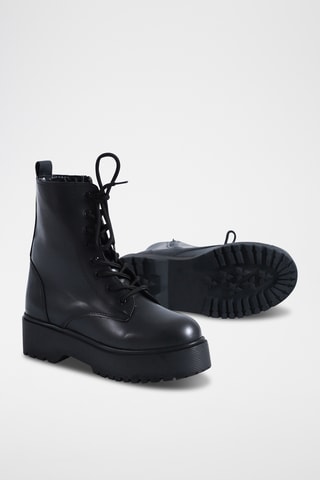 Boots de couro - Preto