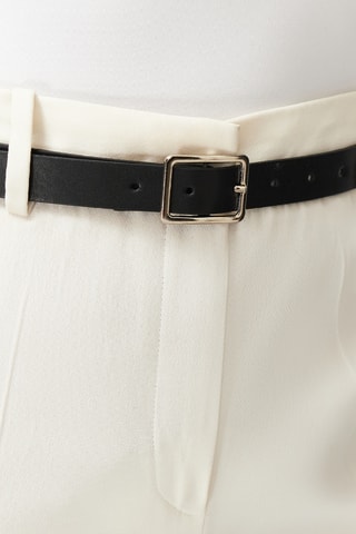 2 cintos - Preto e castanho