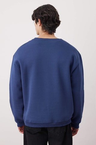 Sweat oversize - Azul