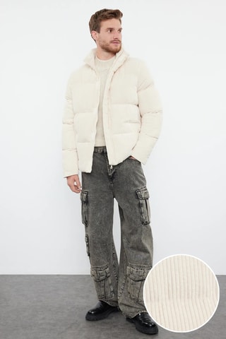 Casaco regular - Cru