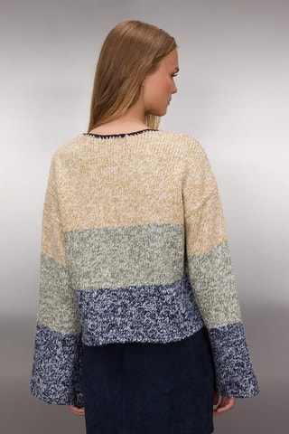 Casaco de malha - Índigo