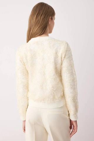 Casaco de malha - Cru