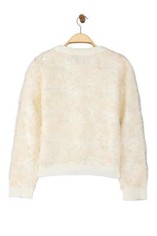 Casaco de malha - Cru