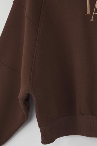 Camisola regular - Castanho