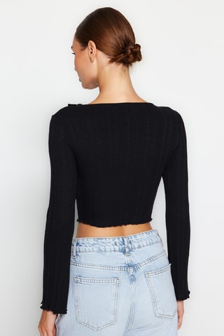 Crop top - Preto