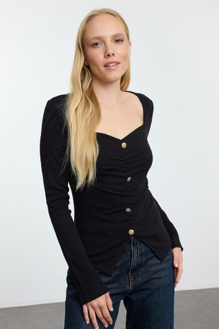Top slim - Preto