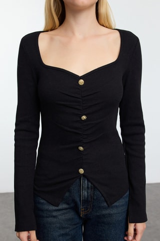 Top slim - Preto