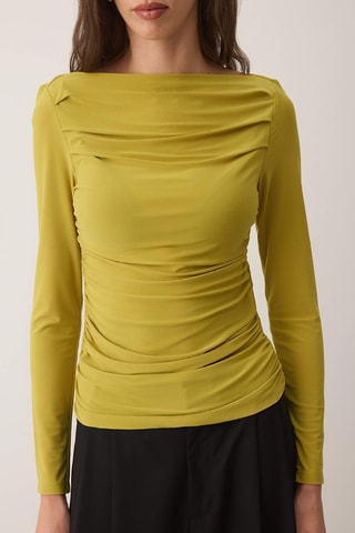 Top - Jaune moutarde