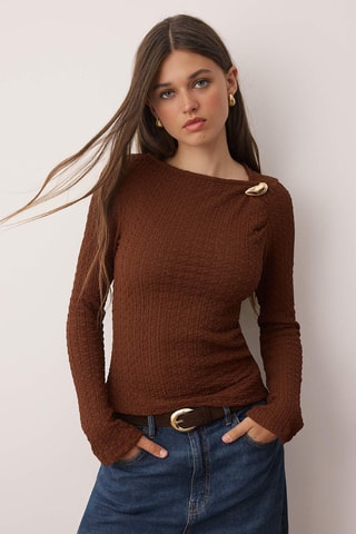 Top - Marron