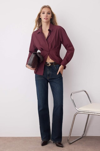 Camisa - Bordô