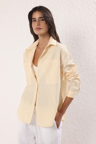 Camisa oversize - Amarelo