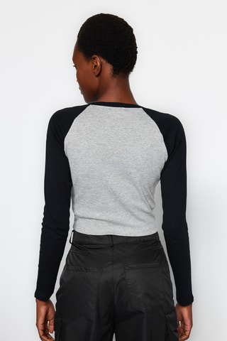 Crop top - Gris