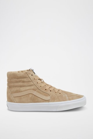 Baskets montantes en nubuck SK8-Hi - Marron clair
