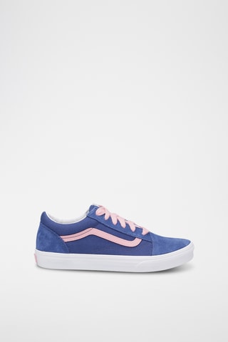 Baskets en nubuck Old Skool - Bleu cobalt