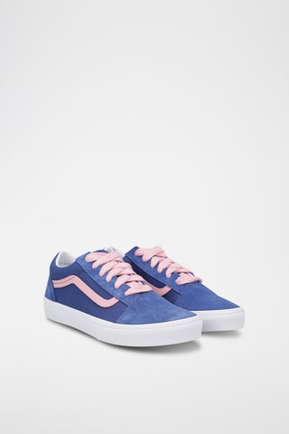 Baskets en nubuck Old Skool - Bleu cobalt