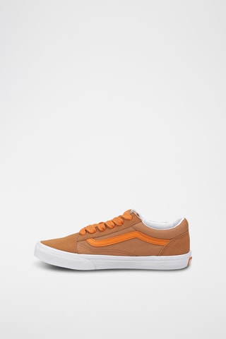 Baskets en nubuck Old Skool - Marron et orange