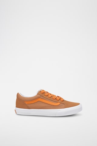 Baskets en nubuck Old Skool - Marron et orange