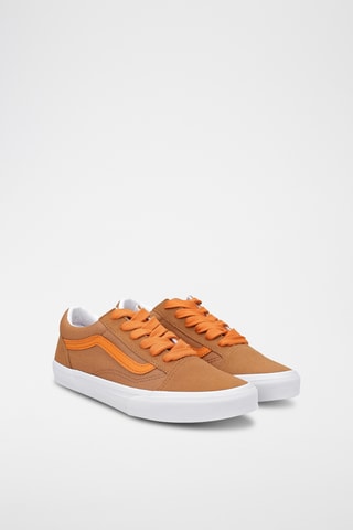 Baskets en nubuck Old Skool - Marron et orange