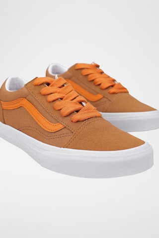 Baskets en nubuck Old Skool - Marron et orange
