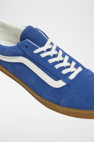 Baskets en nubuck Old Skool - Bleu marine