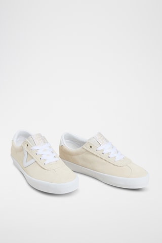 Baskets en nubuck Sport Low - Beige