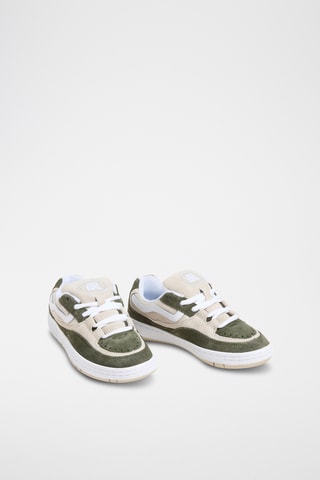Baskets en cuir Speed WS - Vert olive
