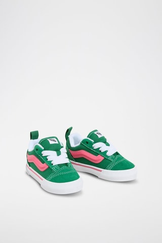 Sneakers en cuir Knu Skool Elastic Lace - Vert