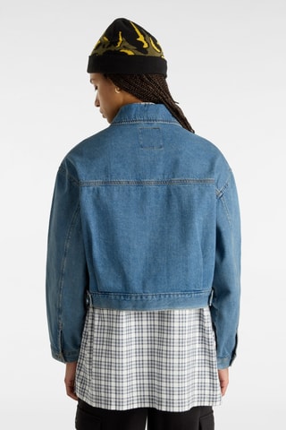 Veste en jean Raynes - Ciel