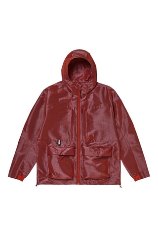 Coupe-vent à capuche MTE Spectrum - Rouge