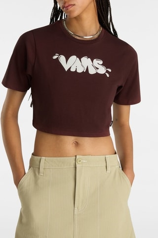 Crop top Busted - Marron