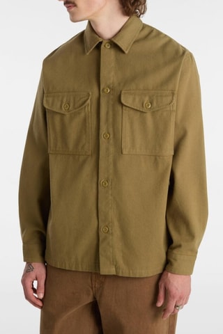 Chemise Colegrove Shacket - Vert olive